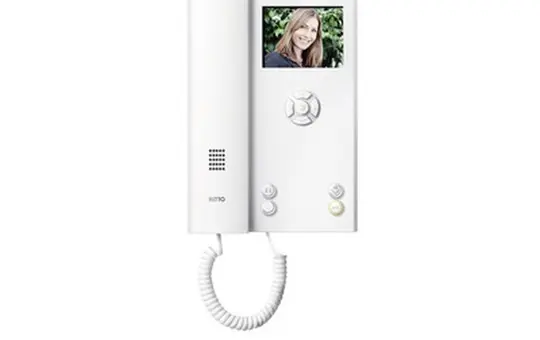 RITTO RGE1786770 Color Türstation TwinBus Video, mit Hörer | weiß