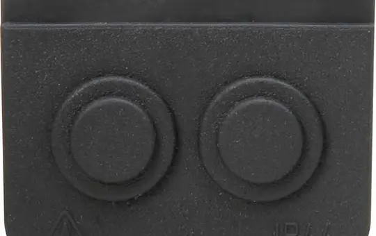 KOPP 321615004 Kabeleinführung BLUE ELECTRIC 2-fach | anthrazit