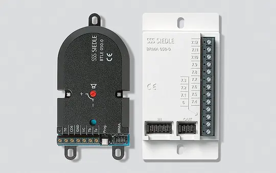 SIEDLE BTLE 051-05 Einbautürlautsprecher-Modul Bus-Ruftastenmatrix | weiß