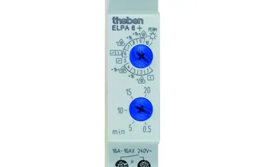 THEBEN ELPA 6 plus Treppenlicht-Zeitschalter elektronisch