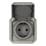 LEGRAND 069570L Einsatz SCHUKO-Steckdose Plexo New 1-fach | grau