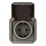 LEGRAND 069871L Einsatz SCHUKO-Steckdose Plexo New 1-fach | anthrazit
