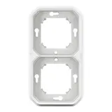 LEGRAND 069694L Abdeckrahmen Plexo New 2-fach | ultraweiß