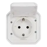LEGRAND 069770L SCHUKO-Aufputzsteckdose Plexo New 1-fach | ultraweiß