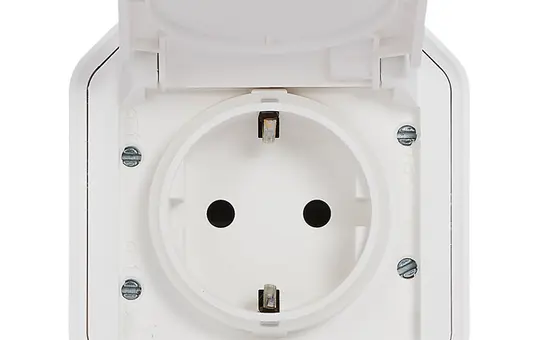 LEGRAND 069770L SCHUKO-Aufputzsteckdose Plexo New 1-fach | ultraweiß