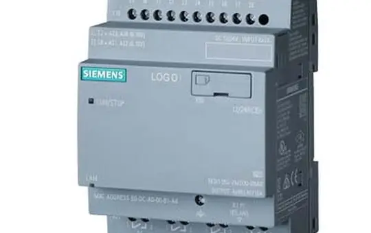 SIEMENS 6ED10522MD080BA2 LOGO! Basismodul 12/24 V ohne Display, 8 DE (4 AE)/4DA, Relais