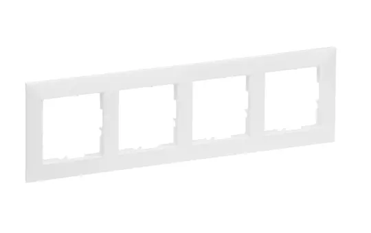 LEGRAND 765174 Rahmen SEANO 4-fach | ultraweiß