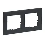 LEGRAND 765472 Rahmen SEANO 2-fach | anthrazit lackiert