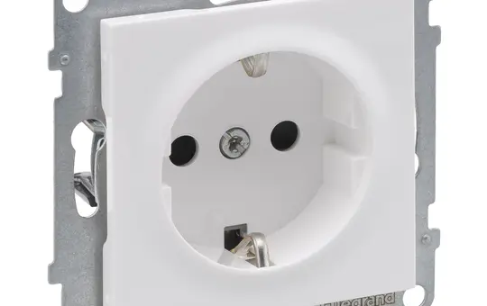 LEGRAND 765120 SCHUKO-Steckdose SEANO Berührungsschutz | ultraweiß