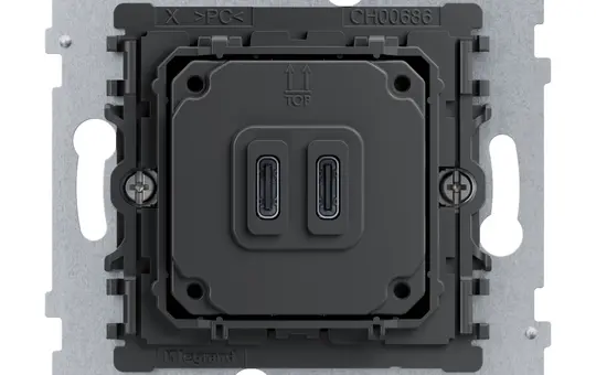 LEGRAND 765031 Steckdose SEANO USB Typ C+C