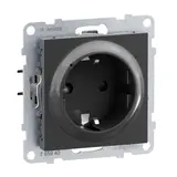 LEGRAND 765940 Steckdose SEANO with Netatmo mit Abdeckung | anthrazit