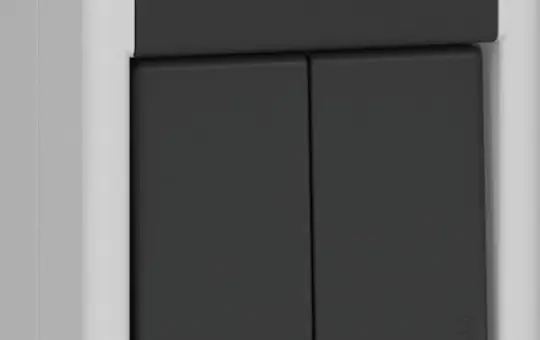 GIRA 310530 Wippschalter Aufputz IP44 Serienschalter | grau