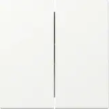 GIRA 329527 Wippe System 55 2-fach | reinweiß matt