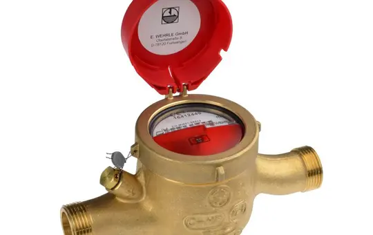 LINGG&JANKE 85151SEC KNX-Warmwasserzähler Andrae MTW-HWX, DN25, 10 m³/h | 260 mm