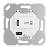 JUNG USBPD60CWW USB-Ladegerät 60 W, 1 x USB-C | alpinweiß