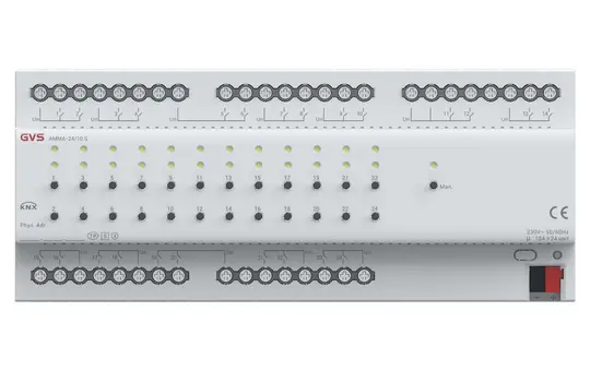 GVS AMMA-24/10.S KNX-Universalaktor 24-fach, KNX-Secure