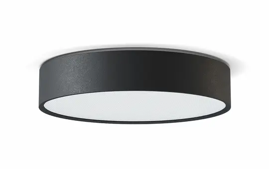 SIGOR 4027401 Aufbauleuchte Disc 10/18/24W 3000/4000K IP20 120° Ra90 | schwarz | ⌀320x79 mm