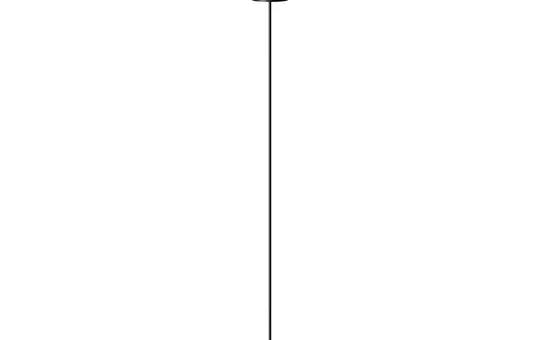 SIGOR 4549001 Akku-Stehleuchte Nuindie USB-C 2,2W FlexMood 2200K/2700K IP54 168/197lm Ra85 | nachtschwarz