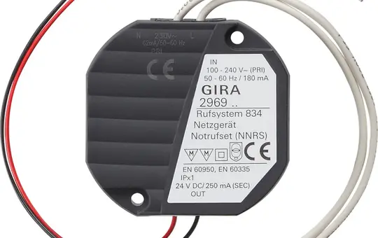 GIRA 296900 Netzgleichrichter Netzteil UP 250 mA