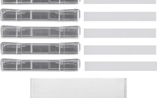 GIRA 818400 Set Beschriftungsfeld System 55 50 Stk.