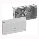 SPELSBERG Abox 025/2-L Abzweigkasten ohne Klemmen doppelt | grau | 2,5 mm²