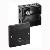 SPELSBERG Abox 040-L/sw Abzweigkasten ohne Klemmen Standard | schwarz | 4 mm²