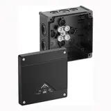 SPELSBERG Abox 060-L/sw Abzweigkasten ohne Klemmen Standard | schwarz | 6 mm²