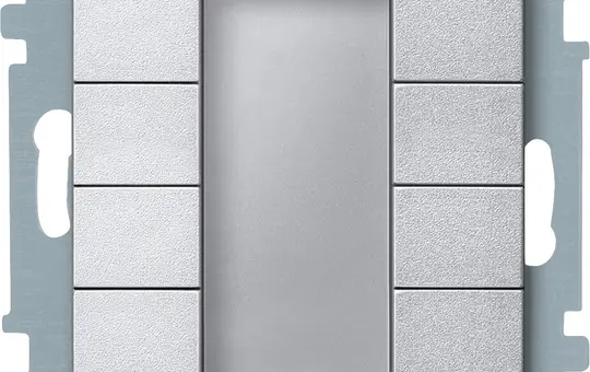 MERTEN 627860 KNX-Tastsensor Plus System M 4-fach | aluminium