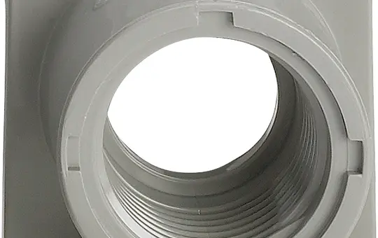 MERTEN MEG3962-8029 Schieber AQUASTAR mit Stutzen | lichtgrau