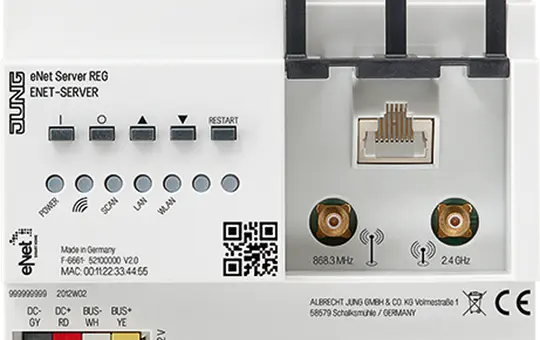 JUNG ENET-SERVER eNet-Server REG, 6 TE