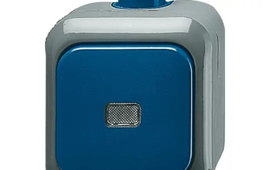 BUSCH-JAEGER 2601/7WDI Wippschalter Duro 2000 WDI Kreuzschalter