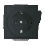 BUSCH-JAEGER 20EUCBDR-885 SCHUKO-Steckdose Future Servicesteckdose | schwarz matt