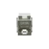 BUSCH-JAEGER 0229/06 Modular-Jack-Buchse Keystone 180° | silber