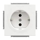 BUSCH-JAEGER 20 EUAB-84 SCHUKO-Objektsteckdose Future 2-polig, Berührungsschutz | studioweiß