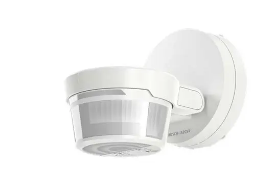 BUSCH-JAEGER 6851/22-134 Bewegungsmelder Busch-Wächter 220°, Bluetooth | studioweiß