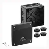 SPELSBERG Abox Pro 040-L/sw Abzweigkasten ohne Klemme Standard | schwarz | 4 mm²