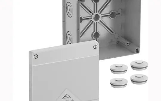 SPELSBERG Abox Pro 100-L Abzweigkasten ohne Klemmen Standard | grau | 10 mm²