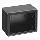 SPELSBERG GEOS-S 4030-22-to/sw Schaltschrank mit transparenter Tür | schwarz | 400x300x22