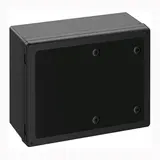SPELSBERG GEOS-S 5040-22-o/sw Schaltschrank mit schwarzer Tür | schwarz | 500x400x22