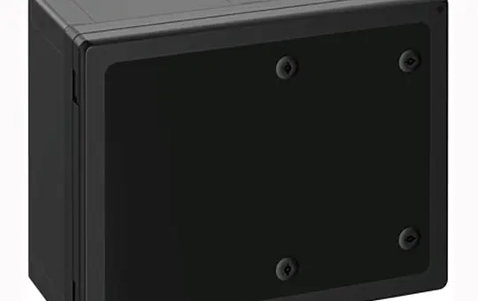 SPELSBERG GEOS-S 5040-22-o/sw Schaltschrank mit schwarzer Tür | schwarz | 500x400x22