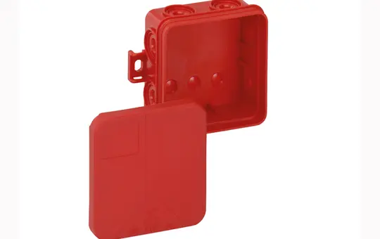 SPELSBERG Sd 7 SB-L Verbindungsdose ohne Klemmen | rot