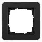 GIRA 0211153 Abdeckrahmen E1 1-fach | schwarz matt