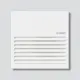 SIEDLE BTLM 750-0 W Türlautsprecher-Modul für In-Home-Bus, für Siedle Vario | weiß