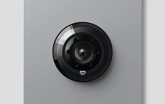 SIEDLE CM 613-03 SM Systemfreie Kamera 130 In-Home-Bus Tag-/Nachtumschaltung | silber metallic