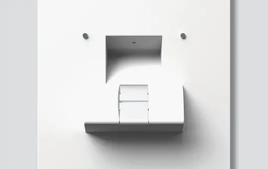SIEDLE FPM 600-0 W Fingerprint-Modul Funktions-LED | weiß