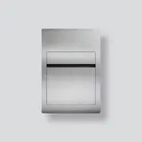 SIEDLE BK-1 Briefkasten Vario mit Laserbeschriftung | edelstahl gebürstet