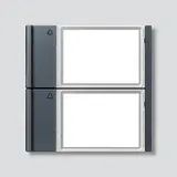 SIEDLE TM 700-2-0 AG Ruftasten für Vario 2 Ruftasten | anthrazitgrau