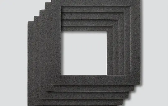 SIEDLE Vario 611 Dichtrahmen Module für alle Module der Vario 611 Serie | grau