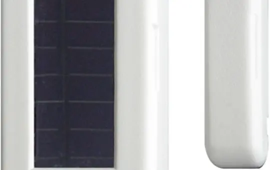 ELTAKO FTK-wg Funk-Fenster-Türkontakt mit Solarzelle | reinweiß glänzend