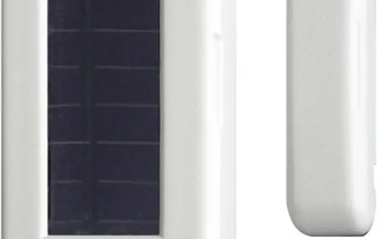 ELTAKO FTKB-wg Funk-Fenster-Türkontakt mit Solarzelle und Batterie | reinweiß glänzend
